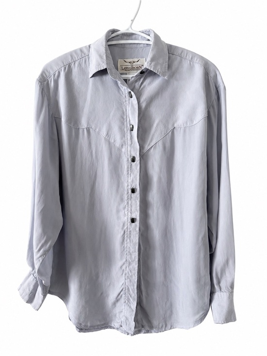 Niver Western Wear Other - Made in USA 80s Lavender Western Button-Down Shirt Men’s XS Stampede Rodeo